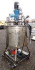 Used- Val-Fab Tank, 150 Gallon, 316L Stainless Steel, Vertical. 36