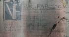 Used Val-Fab Tank, 150 Gallon, 316L Stainless Steel, Vertical. 36