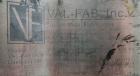 Used- Val-Fab Tank, 150 Gallon, 316L Stainless Steel, Vertical. 36