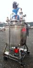 Used- Val-Fab Tank, 150 Gallon, 316L Stainless Steel, Vertical. 36” Diameter x 31” straight side, flat bolt on top, dished b...