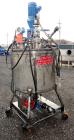 Used Val-Fab Tank, 150 Gallon, 316L Stainless Steel, Vertical. 36