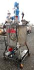 Used Val-Fab Tank, 150 Gallon, 316L Stainless Steel, Vertical. 36