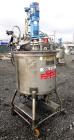Used Val-Fab Tank, 150 Gallon, 316L Stainless Steel, Vertical. 36