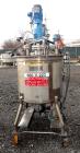 Used Val-Fab Tank, 150 Gallon, 316L Stainless Steel, Vertical. 36