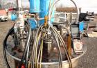 Used Val-Fab Tank, 150 Gallon, 316L Stainless Steel, Vertical. 36