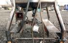 Used Val-Fab Tank, 150 Gallon, 316L Stainless Steel, Vertical. 36