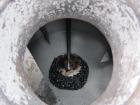 Used Val-Fab Tank, 150 Gallon, 316L Stainless Steel, Vertical. 36