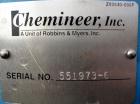 Used Val-Fab Tank, 150 Gallon, 316L Stainless Steel, Vertical. 36