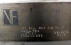 Used Val-Fab Tank, 150 Gallon, 316L Stainless Steel, Vertical. 36