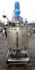 Used Val-Fab Tank, 150 Gallon, 316L Stainless Steel, Vertical. 36