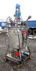 Used- Val-Fab Tank, 150 Gallon, 316L Stainless Steel, Vertical. 36