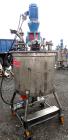 Used Val-Fab Tank, 150 Gallon, 316L Stainless Steel, Vertical. 36