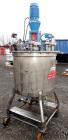 Used Val-Fab Tank, 150 Gallon, 316L Stainless Steel, Vertical. 36