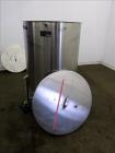 Used Valley Stainless Tank, Approximate 125 Gallons, 304 Stainless Steel, Verti