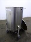 Used Valley Stainless Tank, Approximate 125 Gallons, 304 Stainless Steel, Verti