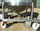 USED: Walker Tank, 100 gallon, 304 stainless steel, vertical. 42