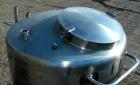 USED: Walker Tank, 100 gallon, 304 stainless steel, vertical. 42