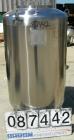 Used- 400 Liter Stainless Steel Walker Stainless Pressure Tank