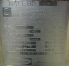 Used 400 Liter Stainless Steel Walker Stainless Pressure Tank