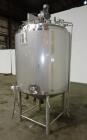 Used Walker Stainless Jacketed Tank, Model PZ-CB-PV, Approximately 350 Gallon,