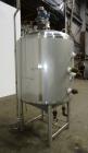 Used Walker Stainless Jacketed Tank, Model PZ-CB-PV, Approximately 350 Gallon,
