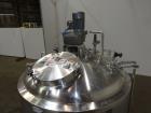 Used Walker Stainless Jacketed Tank, Model PZ-CB-PV, Approximately 350 Gallon,