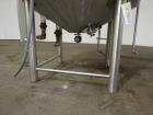 Used Walker Stainless Jacketed Tank, Model PZ-CB-PV, Approximately 350 Gallon,