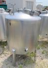 Used Walker 135 Gallon Stainless Steel Tank, Model SB-V-52, 304 Stainless Steel, Vertical. Approximate 36