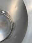 Used- Walker 135 Gallon Stainless Steel Tank, Model SB-V-52, 304 Stainless Steel, Vertical. Approximate 36