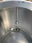 Used Walker 135 Gallon Stainless Steel Tank, Model SB-V-52, 304 Stainless Steel, Vertical. Approximate 36
