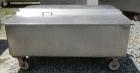 Used- Walker Stainless Tank, 120 Gallon, Model SP-7144, 316L Stainless Steel. 50
