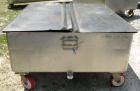 Used 120 Gallon Stainless Steel Walker Stainless Tank, Model SP-7144, 318