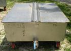Used Walker Stainless Tank, 120 Gallon, Model SP-7144, 316L Stainless Steel. 50