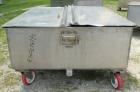 Used 120 Gallon Stainless Steel Walker Stainless Tank, Model SP-7144, 319