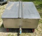 Used 120 Gallon Stainless Steel Walker Stainless Tank, Model SP-7144, 319