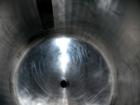 Used Walker Stainless Pressure Tank, 150 gallon, 316 L stainless steel, vertical. 34'' diameter x 39'' straight side, dished top and bottom. Internal rated FV/120 psi at 300 deg F. Openings: top 18''...