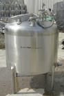 Used Walker Tank, 100 Gallon, 316L Stainless Steel, Vertical. 36