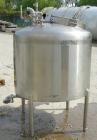 Used Walker Tank, 100 Gallon, 316L Stainless Steel, Vertical. 36