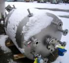 Used Walker Stainless Pressure Tank, 300 Gallon, 316L Stainless Steel, Vertical. 45