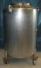 Used Walker Stainless Pressure Tank, 120 Gallon, 304 Stainless Steel, Vertical. 30