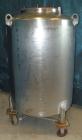 Used Walker Stainless Pressure Tank, 120 Gallon, 304 Stainless Steel, Vertical. 30