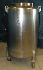 Used Walker Stainless Pressure Tank, 120 Gallon, 304 Stainless Steel, Vertical. 30