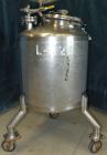 Used Walker Stainless Pressure Tank, 75 Gallon, 316 Stainless Steel, Vertical. 28