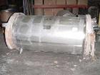 Used Walker Stainless Pressure Tank, 290 Gallon, 316L Stainless Steel, Vertical. 36