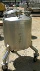 USED: Walker Stainless pressure tank, 75 gallon, 316 stainless steel, vertical. 28