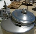 USED: Walker Stainless pressure tank, 75 gallon, 316 stainless steel, vertical. 28