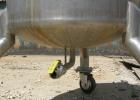 USED: Walker Stainless pressure tank, 75 gallon, 316 stainless steel, vertical. 28