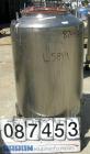 USED: Walker Stainless Pressure Tank, 120 gallon, 304 stainless steel, vertical. 30