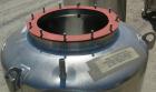 USED: Walker Stainless Pressure Tank, 120 gallon, 304 stainless steel, vertical. 30