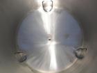 USED: Walker Stainless Pressure Tank, 120 gallon, 304 stainless steel, vertical. 30